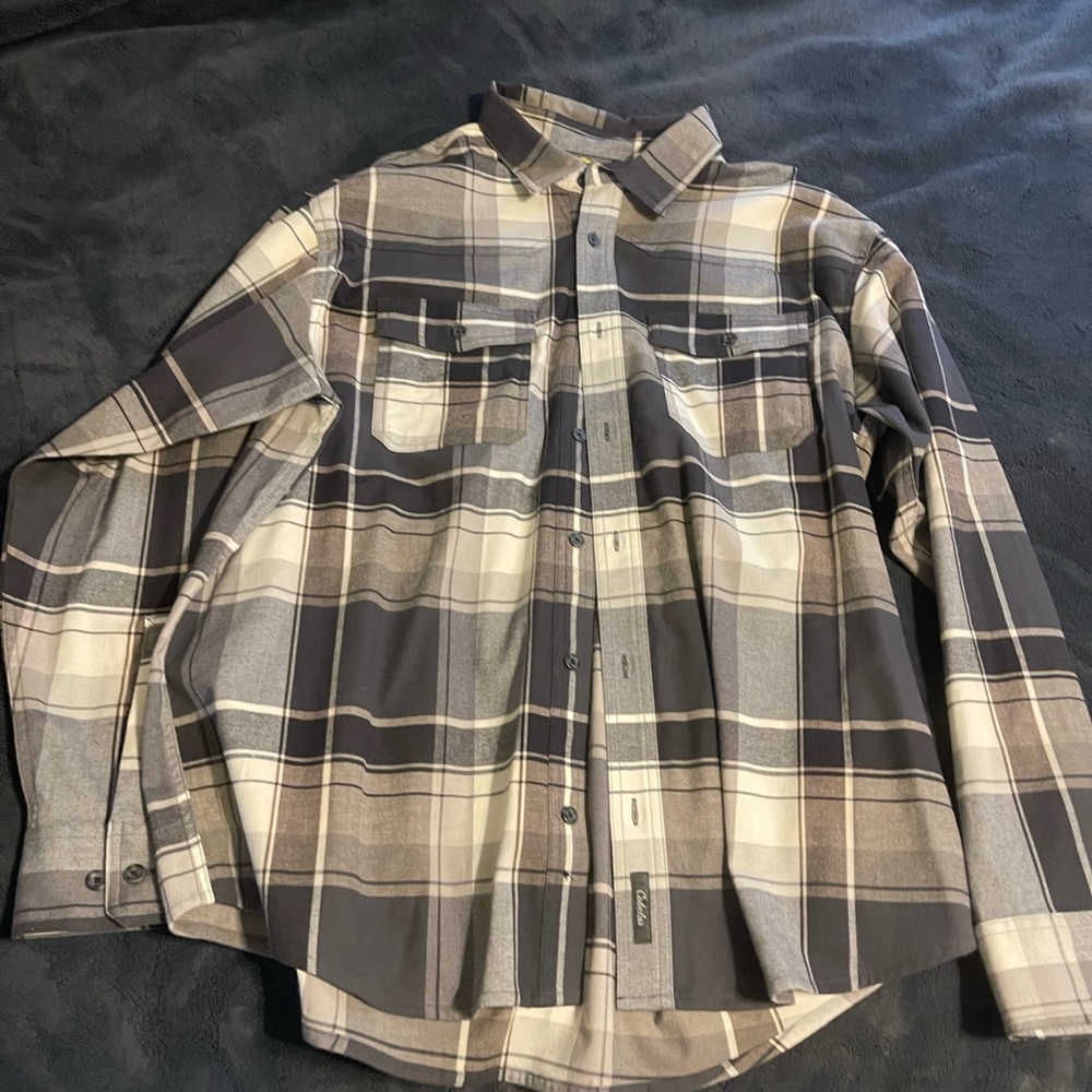 Cabelas button down shirt.